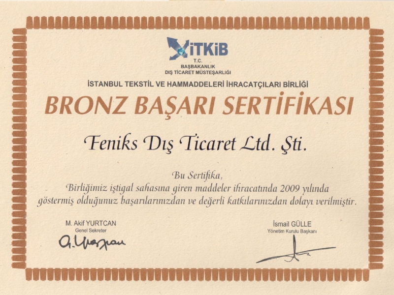 Our Certificates
